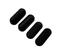 Gintai Rubber Foot Strips Tampons Lot de 4 Bandes de Pied Patins en Caoutchouc de Rechange pour Dell Latitude 5500 5501 5502 5505 5509 5510 5511, Precision 3540 3541 3542 3550 3551 Noir