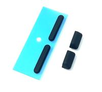 Gintai Rubber Foot Strips Tampons pour Lenovo ThinkPad T14s Gen 3 21CQ 21CR 21BR 21BS T14s Gen 4 21F6 21F7 21F8 21F9 JT4B1 Pied Patins Caoutchouc (4pcs, Noir)