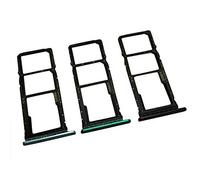Gintai Support de Carte SIM Vert + pièce de Rechange pour Support de mémoire Micro SD de Rechange pour Huawei P40 Lite E