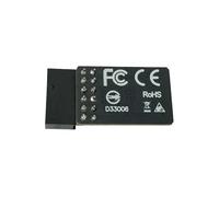 GinTai TPM 2.0 Module SPI V2 12pin-1 SLB9672 pour GIGABYTE Z890 Elite Duo X | B860M EAGLE WIFI6, B860 EAGLE WIFI6E, B860M EAGLE PLUS, B860M GAMING WIFI6, X870E AERO X3D WOOD, Z890 TACHYON DUO X ICE