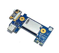 Gintai USB-C Type-C Petite Plaque SD sans câble de Rechange pour HP Pavilion 14-CF 14S-CF 14-CR 14S-CR 14-DF 14-DK 14-DP TPN-I130 6050A2979701 L24483-001