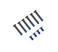 Gintai Vis 10pcs pour Lenovo Legion 5 Pro 16IAH7H 82RF/16ARH7H 82RG/16IAH7 82S0/16ARH7 82RY Style étui inférieur Housse de Base(Noire) Screws