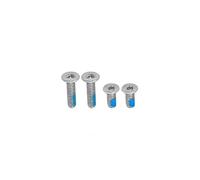 Gintai Vis 4pcs pour Lenovo IdeaPad 5 2-in-1 14IRU9 83DT IdeaPad 5 2-in-1 14AKP10 83KT/14IAL10 83KR / IdeaPad 5 2-in-1 14Q8X9 83GH Ordinateur Portable Housse de Base Fixation (Couleur Argent) Screws