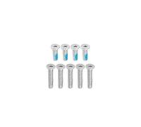 Gintai Vis 9pcs pour Lenovo IdeaPad Flex 5 14IIL05 81X1 81WS Flex 5 14ALC05 82HU Flex 5 14ARE05 81X2 châssis Ordinateur Portable Housse de Base Fixation pour Fond d'ordinateur(Couleur Argent) Screws