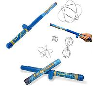 Gintdinpu Fun Fly Stick Électrique Static Wand Science Kit Education Jouets Incroyable Lévitation avec 10pc Flying Shapes
