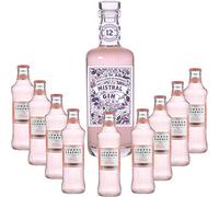 Gintonic - Mistral Gin 40° + 9London Essence "White Peach & Jasmin" - (70cl + 9 * 20cl)