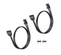 GINTOOYUN 2 PCS 5 volts 3 broches argb convertisseur câble pirate bateau 3 broches femelle à 5 volts 3 broches argb femelle convertisseur câble pirate Contrôleur,QL,ll120,icue(11,4 pouces) (Style 1)