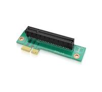 GINTOOYUN PCI - e 1x à 8X Carte Verticale Angle Droit 90 degrés pcie 1x mâle à 8X Femelle Carte d'extension pour Mini - Ordinateurs 1U et châssis de Serveur