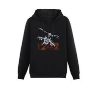 GINVIK Front 242 Circling Overland Tshirtt Hoodie for Men Black L