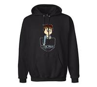 GINVIK Maze Runner Hoody Sweatershirt Black 3XL