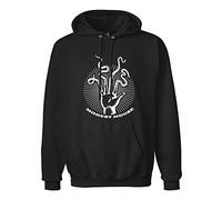 GINVIK Modest Mouse Logo Hoody Sweatshirts Black XL