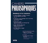 Ginzburg et les croyances (Cahiers Philosophiques, n° 168, 1/2022)