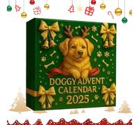 Giocattolo Ornamento - Dei Cani ’Avvento | Ciondolo Cucciolo In Acrilico 2D | Calendario Avvento 24 Giorni Pendenti Acrilico Cane, Per Bambini, Famiglia, Amici, Ragazzi