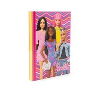 Gioch Preziosi Barbie Agenda scolaire 2025/2026, agenda scolaire 10 mois non daté, couverture rigide avec ses amis, format 14,2 x 20 cm, pour enfants et filles d'école primaire et secondaire