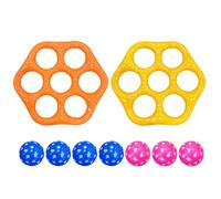 Giochi Das Piscina Per Bambini, Giocattolo Gonfiabile Galleggiante Da Acqua Con Palla Per Lancio - Set Divertente Con Anelli Da Lancio Acquatici, Attività Estive Pes Feste Familiari, Vacanze, Viaggi