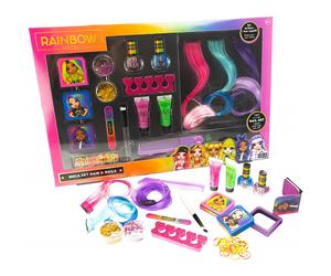 Giochi di Bellezza Nice Group Rainbow High Mega Set Hair & Nails