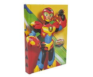 Giochi Preziosi Agenda Power Players, Unisexe-Enfants, Normal, Blanc