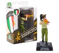 Giochi Preziosi Armée Italienne - Personnage de 8 cm représentant Une Cible de la Fanfare très détaillée dans l'uniforme et la Division, pour Enfants à partir de 3 Ans, Eer20500