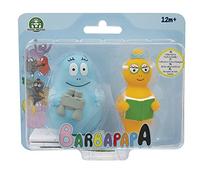 Giochi Preziosi Barbapapà - Barbabravo et Barbottina - Lot de 2 Mini Personnages - Série 1 - Tous à Collectionner - pour Enfants à partir de 12 Mois BAP04400