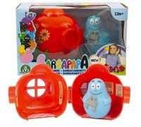 Giochi Preziosi Barbapapa Barpapapa BAP42400 Maison Rouge de Barbabravo avec Peinture Florale extérieure, Porte et fenêtre ouvrantes, décorée à l'intérieur avec des Autocollants
