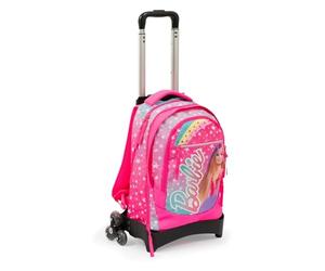 Giochi Preziosi Barbie Sac à dos Trolley 3 roues Est avec système Smart Click Dossier Confort Back, Bretelles rembourrées, poche avant et intérieure Dimensions 31 x 43 x 17 (+9) cm Capacité 35 l,