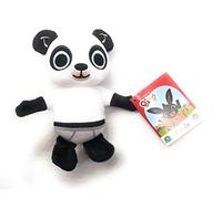 Giochi Preziosi Bing BNG00Q02 Peluche 17 cm Figurine Panda Peluche Douce et rembourrée à Porter Toujours avec Vous, détails brodés, Convient même pour Les Jeunes Enfants à partir de 0 Mois,