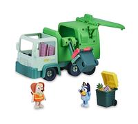 Giochi Preziosi Bluey Camion à ordures - Jeu De Camion à ordures Vu dans La Série Bluey, Haute Jouabilité, avec 2 Personnages Articulés De 6 Cm, pour Les Enfants De 3 Ans