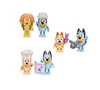 Bluey Pack 2 Figure Assorted Doré Enfants