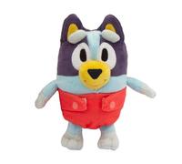 Giochi Preziosi Bluey - Pelouche 20 cm Doux et très détaillé représentant Bluey en Version été avec Maillot de Bain, pour Enfants à partir de 3 Ans