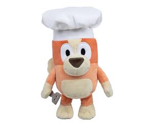 Giochi Preziosi Bluey - Pelouche - 20 cm - Doux et très détaillé - Représentant Un Bingo en Version Chef avec Chapeau de Cuisinier, pour Enfants à partir de 3 Ans