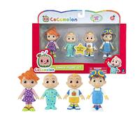 Giochi Preziosi - COCOMELON Pack 4 Personnages, Multicolore, CCM14001