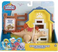 Giochi Preziosi Dino Ranch Brontosaurus Playset Action avec Dinosaure, Le Dinosaure est articulé et Haut Environ 10 cm, comme vu à la télévision, pour Les Enfants à partir de 3 Ans, DNA05400