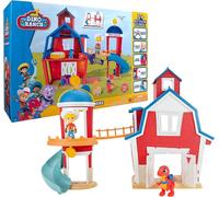 Giochi Preziosi Dino Ranch - Riche Playset Jouant Le Clubhouse avec 5 Environnements De Jeu, Comprend Deux Mini Personnages Et Deux Mini Dino, Dna10000