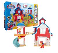 Giochi Preziosi Dino Ranch - Riche Playset Jouant Le Clubhouse avec 5 Environnements De Jeu, Comprend Deux Mini Personnages Et Deux Mini Dino, Dna10000