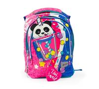 Giochi Preziosi Go Pop - Sac à dos extensible rond Bubble Star - 3 compartiments et poches intérieures - Dos et bretelles rembourrées - Avec bandoulière personnalisée et pop-up - Multicolore - L -