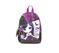 Giochi Preziosi Go Pop Sac à dos maternelle modèle Dark Love avec grand compartiment central, Tire-zip personnalisé caoutchouté, bretelles rembourrées et poignée 25,5 x 34,5 x 11,5 cm, multicolore, S,
