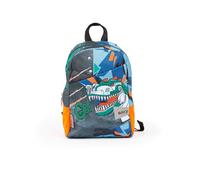 Giochi Preziosi Go Pop Sac à dos maternelle modèle T-Rex avec grand compartiment central, Tire-zip personnalisé caoutchouté, bretelles rembourrées et poignée 25,5 x 34,5 x 11,5 cm, multicolore, S,