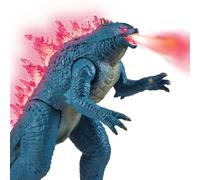 Giochi Preziosi Godzilla pour Kong Le Nouvel Empire - Godzilla Géant 35 cm Articulé, Hautement Détaillé avec Lumières Et Souffle Atomique, pour Les Enfants À partir De 4 Ans, comme dans Le Film