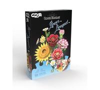 Giochi Preziosi - GP Puzzle 3D Flower Bouquet MIX-GPW00200, GPW00200