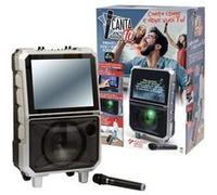 Giochi Preziosi Karaoké portable CTC06000 – audio-vidéo, microphone sans fil inclus, 8–99 ans
