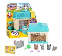 Giochi Preziosi Live Pets Mommy to Be Mini - Version Mickey Mouse, Accueillir Maman Mickey Mouse, Manger et Boire et Elle accouchera de 2 à 4 Chiots, pour Enfants à partir de 4 Ans