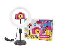 Giochi Preziosi Me Contro Te Studio Maker, Appareil Photo Numérique Enfants avec Trépied Hauteur Réglable pour Enfants 4-8 Ans, Écran Couleur 2", 32G Card, Charge Rapide