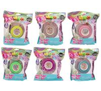 Giochi Preziosi Nano Craft Ruban Nano Tape coloré idéal pour Les débutants, crée des Bulles décorées durables avec Ruban adhésif, pailles et décorations incluses pour Enfants à partir de 6 Ans