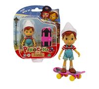 Giochi Preziosi Pinocchio and Friends Pinocchio Figurine d'action et Accessoire de Skateboard, Excellent Cadeau pour Les Enfants à partir de 3 Ans