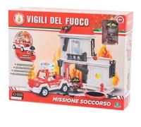 Giochi Preziosi Pompiers Playset Palais En Flammes Avec Véhicule À Roues L