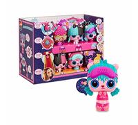 Giochi Preziosi Pop Hair Surprise Doll Brosse à Cheveux avec Longues mèches en Tissu Multicolore