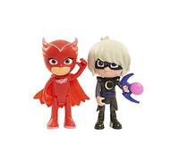 Giochi Preziosi- Set 2 Figurines 7.5 Cm Pyjamasques-Modèle Aléatoire, PJM19