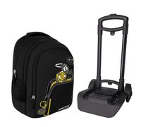 Giochi Preziosi -Sketch Sac à Dos Trolley Amovible pour Enfant Noir