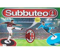 Giochi Preziosi Subbuteo Playset Milan, Tapis de Jeu, 2 Portes, Ballon