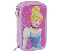 Giochi Preziosi Trousse Triple Princesses Disney Cendrillon, Fuchsia, Princesses Disney Cendrillon
